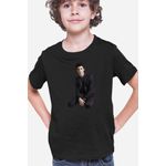Fashion, accesorii si bijuterii - Copii - Imbracaminte copii - Tricouri copii - Tricou copii Shawn Mendes Suit Classy Stitches First Album, negru, XS Copii - Infinity.ro