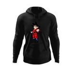 Fashion, accesorii si bijuterii - Barbati - Imbracaminte - Hanorace barbati - Hanorac barbati Dragon Ball Z Son Goku DBZ Gta, negru, marime M - Infinity.ro