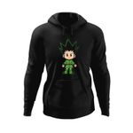 Fashion, accesorii si bijuterii - Barbati - Imbracaminte - Hanorace barbati - Hanorac barbati Hunter x Hunter Gon Freecss Rebel Boy, negru, marime S - Infinity.ro