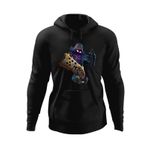 Fashion, accesorii si bijuterii - Barbati - Imbracaminte - Hanorace barbati - Hanorac barbati Raven Fortnite Epic Primal Shotgun, negru, marime 3XL - Infinity.ro