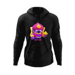 Fashion, accesorii si bijuterii - Barbati - Imbracaminte - Hanorace barbati - Hanorac barbati Gene Brawl Stars Play, negru, marime 3XL - Infinity.ro