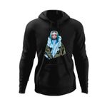 Fashion, accesorii si bijuterii - Barbati - Imbracaminte - Hanorace barbati - Hanorac barbati Billie Eilish Tourette Syndrome, negru, marime S - Infinity.ro