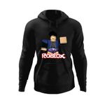 Fashion, accesorii si bijuterii - Barbati - Imbracaminte - Hanorace barbati - Hanorac barbati Roblox Cool Meme Avatar, negru, marime S - Infinity.ro