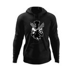 Fashion, accesorii si bijuterii - Barbati - Imbracaminte - Hanorace barbati - Hanorac barbati Wolverine Xmen Badass Fortnite Epic Skin, negru, marime L - Infinity.ro