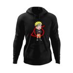 Fashion, accesorii si bijuterii - Barbati - Imbracaminte - Hanorace barbati - Hanorac barbati Naruto Akatsuki Bebe Ninja Anime Manga, negru, marime S - Infinity.ro