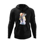 Fashion, accesorii si bijuterii - Barbati - Imbracaminte - Hanorace barbati - Hanorac barbati Your Lie in April Kaori Kousei Tsubaki Sawabe, negru, marime S - Infinity.ro