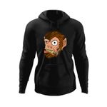 Fashion, accesorii si bijuterii - Barbati - Imbracaminte - Hanorace barbati - Hanorac barbati Pogo Monkey GTA6, negru, marime 3XL - Infinity.ro