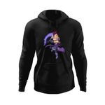 Fashion, accesorii si bijuterii - Barbati - Imbracaminte - Hanorace barbati - Hanorac barbati Dota 2 Anti Mage Super Killer Anime Chibi, negru, marime 3XL - Infinity.ro