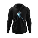 Fashion, accesorii si bijuterii - Barbati - Imbracaminte - Hanorace barbati - Hanorac barbati Mortal Kombat Blue Magic Gamer World, negru, marime S - Infinity.ro