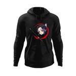 Fashion, accesorii si bijuterii - Barbati - Imbracaminte - Hanorace barbati - Hanorac barbati Demon Slayer Shinobu Kocho Ninja Girl, negru, marime 2XL - Infinity.ro