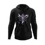 Fashion, accesorii si bijuterii - Barbati - Imbracaminte - Hanorace barbati - Hanorac barbati World of Warcraft Night Elf Crest WoW, negru, marime XL - Infinity.ro