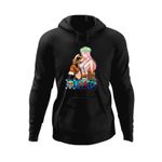 Fashion, accesorii si bijuterii - Barbati - Imbracaminte - Hanorace barbati - Hanorac barbati One Piece Pirate Girl Sirena Anime, negru, marime S - Infinity.ro