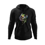 Fashion, accesorii si bijuterii - Barbati - Imbracaminte - Hanorace barbati - Hanorac barbati Legend of Zelda Link Elf, negru, marime L - Infinity.ro