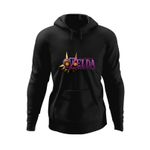Fashion, accesorii si bijuterii - Barbati - Imbracaminte - Hanorace barbati - Hanorac barbati Majora Mask Legend of Zelda Logo, negru, marime XL - Infinity.ro
