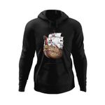 Fashion, accesorii si bijuterii - Barbati - Imbracaminte - Hanorace barbati - Hanorac barbati Corabie Pirati One Piece Caraibe Shark, negru, marime L - Infinity.ro