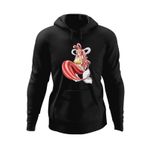 Fashion, accesorii si bijuterii - Barbati - Imbracaminte - Hanorace barbati - Hanorac barbati One Piece Printesa Sirena Shirahoshi Neptune, negru, marime 3XL - Infinity.ro