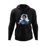 Fashion, accesorii si bijuterii - Barbati - Imbracaminte - Hanorace barbati - Hanorac barbati Demon Slayer Tanjiro Kamado Fantasy Manga, negru, marime 3XL - Infinity.ro