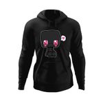 Fashion, accesorii si bijuterii - Barbati - Imbracaminte - Hanorace barbati - Hanorac barbati Baby Enderman Love Minecraft, negru, marime XL - Infinity.ro