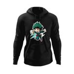Fashion, accesorii si bijuterii - Barbati - Imbracaminte - Hanorace barbati - Hanorac barbati My Hero Academia Class 1-A Anime Manga, negru, marime XL - Infinity.ro