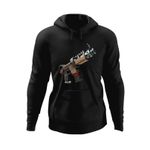Fashion, accesorii si bijuterii - Barbati - Imbracaminte - Hanorace barbati - Hanorac barbati Fortnite Makeshift Submachine Gun, negru, marime 2XL - Infinity.ro