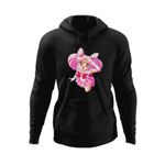 Fashion, accesorii si bijuterii - Barbati - Imbracaminte - Hanorace barbati - Hanorac barbati Sailor Moon Chibiusa Pink Craciun, negru, marime 2XL - Infinity.ro