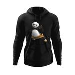 Fashion, accesorii si bijuterii - Barbati - Imbracaminte - Hanorace barbati - Hanorac barbati Kung Fu Panda Po Ninja Jedi Animation, negru, marime 3XL - Infinity.ro