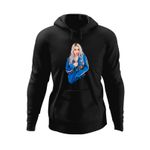 Fashion, accesorii si bijuterii - Barbati - Imbracaminte - Hanorace barbati - Hanorac barbati Billie Eilish Singer Your Power, negru, marime 2XL - Infinity.ro