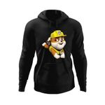 Fashion, accesorii si bijuterii - Barbati - Imbracaminte - Hanorace barbati - Hanorac barbati Paw Patrol Ruble Catelus Reparatii, negru, marime XL - Infinity.ro