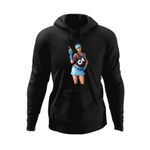 Fashion, accesorii si bijuterii - Barbati - Imbracaminte - Hanorace barbati - Hanorac barbati Volley Girl Fortnite Tiktok, negru, marime M - Infinity.ro