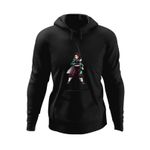 Fashion, accesorii si bijuterii - Barbati - Imbracaminte - Hanorace barbati - Hanorac barbati Demon Slayer Kamado Tanjiro Kimetsu no Yaiba, negru, marime L - Infinity.ro