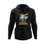 Fashion, accesorii si bijuterii - Barbati - Imbracaminte - Hanorace barbati - Hanorac barbati League of Legends Olaf LoL eSport Gaming, negru, marime L - Infinity.ro
