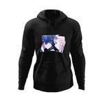 Fashion, accesorii si bijuterii - Barbati - Imbracaminte - Hanorace barbati - Hanorac barbati Darling in the FranXX SF Romance Anime, negru, marime S - Infinity.ro