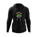 Fashion, accesorii si bijuterii - Barbati - Imbracaminte - Hanorace barbati - Hanorac barbati Dragon Ball Super Broly Brawl Stars, negru, marime S - Infinity.ro
