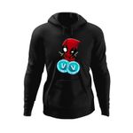 Fashion, accesorii si bijuterii - Barbati - Imbracaminte - Hanorace barbati - Hanorac barbati eadpool Fortnite VBucks Ninja, negru, marime S - Infinity.ro