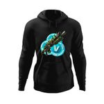 Fashion, accesorii si bijuterii - Barbati - Imbracaminte - Hanorace barbati - Hanorac barbati Prima Rifle Gun VBucks Fortnite, negru, marime S - Infinity.ro