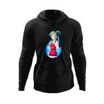 Fashion, accesorii si bijuterii - Barbati - Imbracaminte - Hanorace barbati - Hanorac barbati Dragon Ball Z Anime Girl Manga Bunica, negru, marime M - Infinity.ro