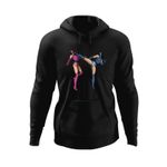 Fashion, accesorii si bijuterii - Barbati - Imbracaminte - Hanorace barbati - Hanorac barbati Mortal Kombat Mileena VS Kitana, negru, marime L - Infinity.ro