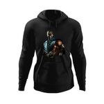 Fashion, accesorii si bijuterii - Barbati - Imbracaminte - Hanorace barbati - Hanorac barbati Mortal Kombat Mythologies Injustice Monster, negru, marime S - Infinity.ro