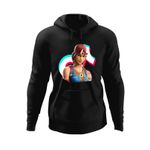 Fashion, accesorii si bijuterii - Barbati - Imbracaminte - Hanorace barbati - Hanorac barbati Sparkplug Fortnite Tiktok, negru, marime S - Infinity.ro