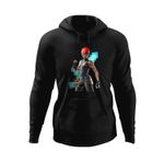 Fashion, accesorii si bijuterii - Barbati - Imbracaminte - Hanorace barbati - Hanorac barbati Manic Fortnite Minecraft Diamond Sword, negru, marime M - Infinity.ro