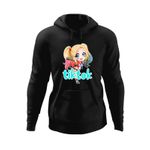 Fashion, accesorii si bijuterii - Barbati - Imbracaminte - Hanorace barbati - Hanorac barbati Joker Suicide Squad Tiktok Tik Tok Creator, negru, marime M - Infinity.ro