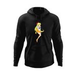 Fashion, accesorii si bijuterii - Barbati - Imbracaminte - Hanorace barbati - Hanorac barbati Venus Sailor Moon Cartoon Desene Animate, negru, marime S - Infinity.ro