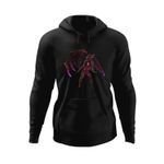 Fashion, accesorii si bijuterii - Barbati - Imbracaminte - Hanorace barbati - Hanorac barbati StarCraft 2 Sarah Vaduva Neagra Zerg Lider, negru, marime M - Infinity.ro