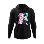 Fashion, accesorii si bijuterii - Barbati - Imbracaminte - Hanorace barbati - Hanorac barbati Hunter x Hunter Gon Killua Friends, negru, marime L - Infinity.ro
