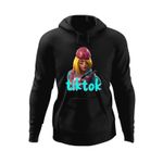 Fashion, accesorii si bijuterii - Barbati - Imbracaminte - Hanorace barbati - Hanorac barbati Skully Fortnite Tik Tok Skin, negru, marime 2XL - Infinity.ro