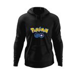 Fashion, accesorii si bijuterii - Barbati - Imbracaminte - Hanorace barbati - Hanorac barbati Pokemon Go Logo Emblem Game, negru, marime S - Infinity.ro