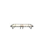 Casa si Gradina - Mobilier - Paturi si accesorii - Paturi - Pat pliant Lyra, gri, 190x80x28 cm - Infinity.ro
