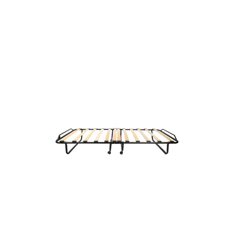 Casa si Gradina - Mobilier - Paturi si accesorii - Paturi - Pat pliant Lyra, gri, 190x80x28 cm - Infinity.ro