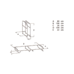 Casa si Gradina - Mobilier - Paturi si accesorii - Paturi - Pat pliant Lyra, gri, 190x80x28 cm - Infinity.ro
