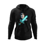 Fashion, accesorii si bijuterii - Barbati - Imbracaminte - Hanorace barbati - Hanorac barbati Midas Outfit Fortnite Minecraft, negru, marime S - Infinity.ro